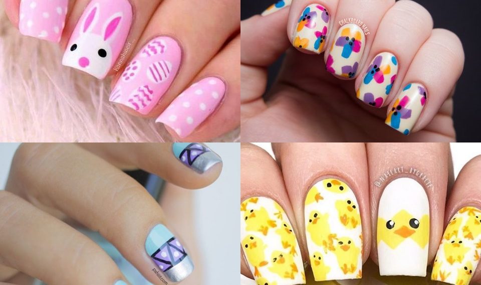 paznokcie na wielkanoc