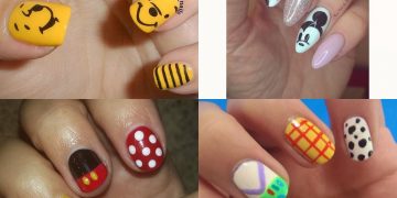 paznokcie disney