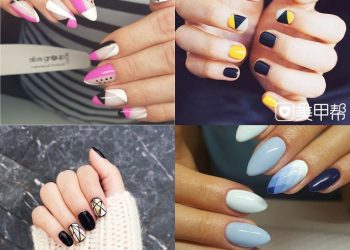 Wzory geometryczne na paznokciach – 15 inspiracji