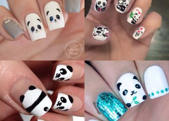 paznokcie panda
