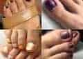 jesienny pedicure