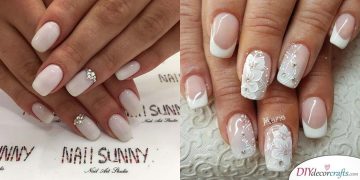 Paznokcie ślubne – 45 inspiracji dla panny młodej na manicure ślubny i weselny
