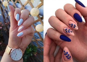 Niebieskie paznokcie jasne i ciemne – stylizacje dla krótkich i długich paznokci