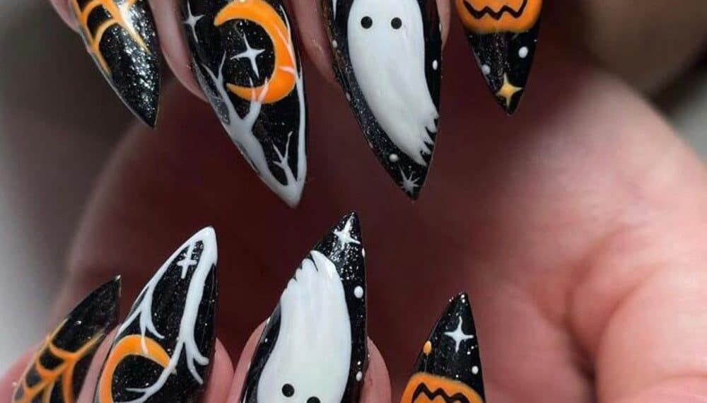 Halloweenowe paznokcie 2024/2025 – najlepsze wzory i inspiracje