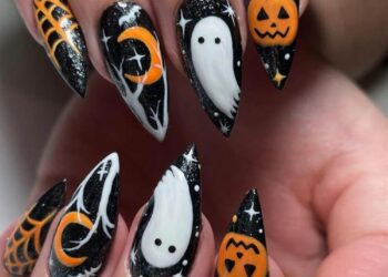 Halloweenowe paznokcie 2024/2025 – najlepsze wzory i inspiracje